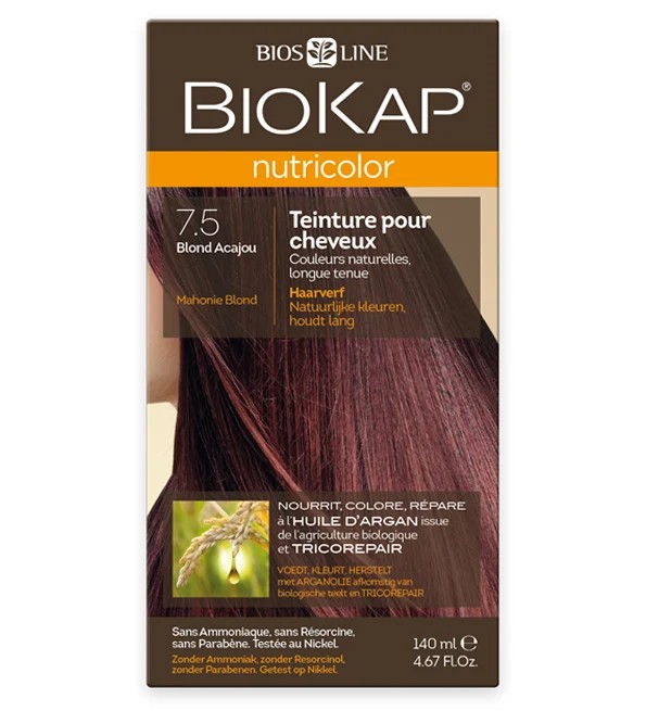 BioKap Nutricolor Coloration 7.5 Blond acajou