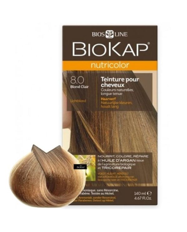 BioKap Nutricolor Coloration 8.0 Blond clair
