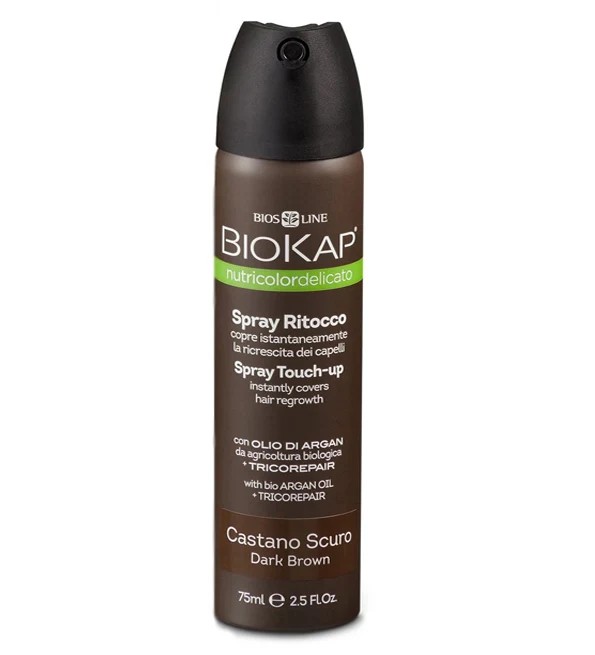BioKap Spray Retouche Châtain foncé – 75 ml