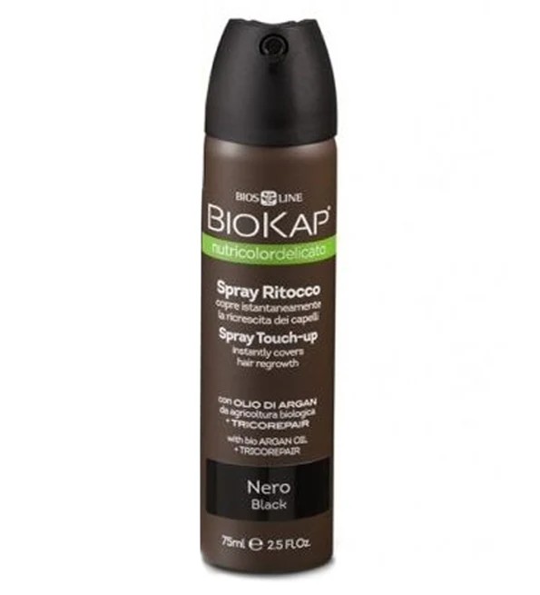 BioKap Spray Retouche Noir – 75 ml