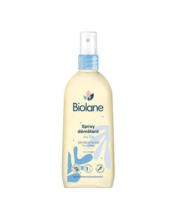 Biolane Spray Démêlant au lin – 200 ml