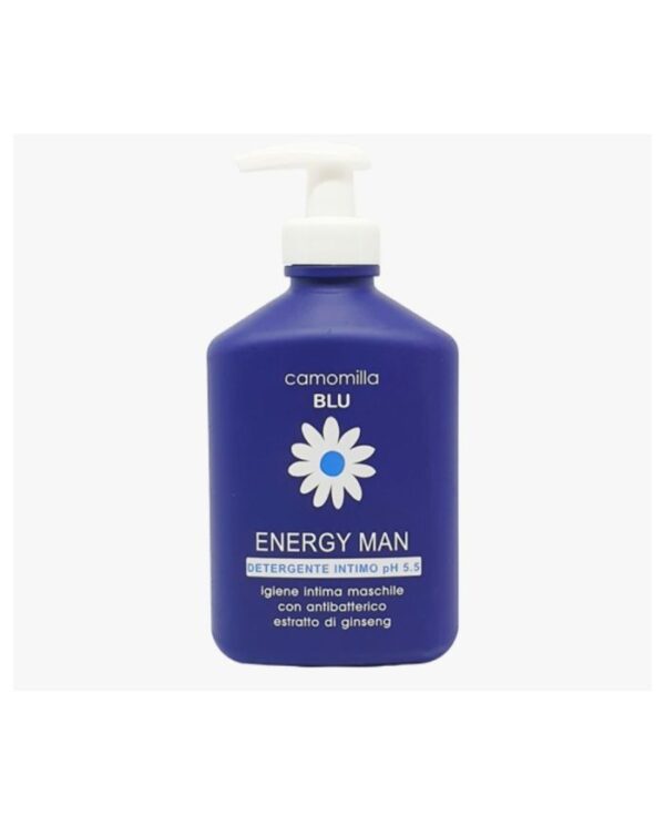 Camomilla Blu Energy Man Nettoyant Intime Homme pH 5,5 – 300 ml