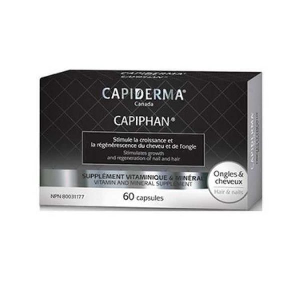 Capiderma Capiphan Vitamines Ongles & Cheveux – 60 capsules
