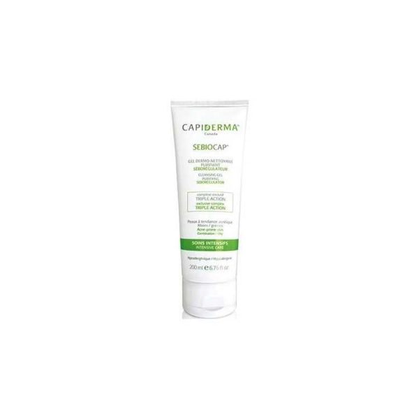 Capiderma Sebiocap Gel Dermo-nettoyant – 200 ml