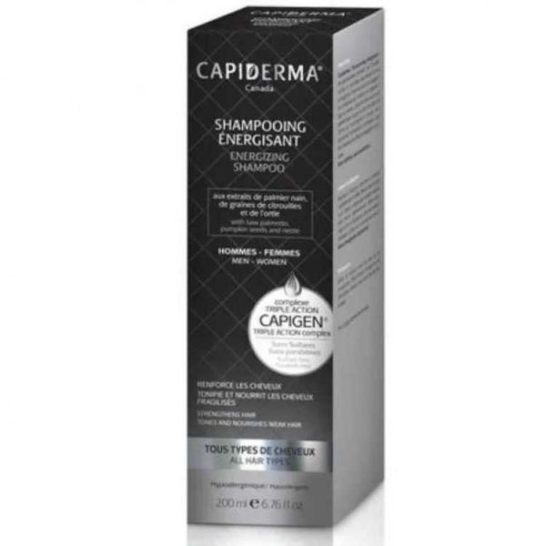 Capiderma Shampooing Énergisant – 200 ml