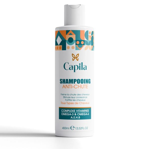 Capila Shampooing Anti-Chute Tous Types de Cheveux – 400 ml