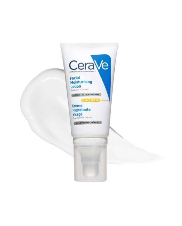 CeraVe Crème Hydratante Visage SPF 50 – 52 ml