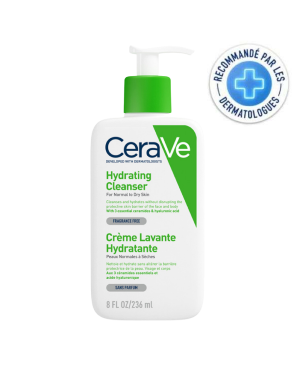 CeraVe Crème Lavante Hydratante – 236 ml