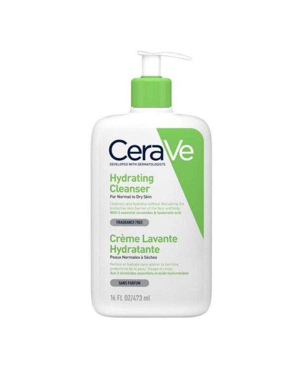 CeraVe Crème Lavante Hydratante – 473 ml