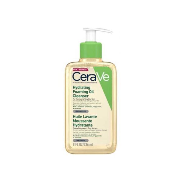CeraVe Huile Lavante Moussante Hydratante – 236 ml