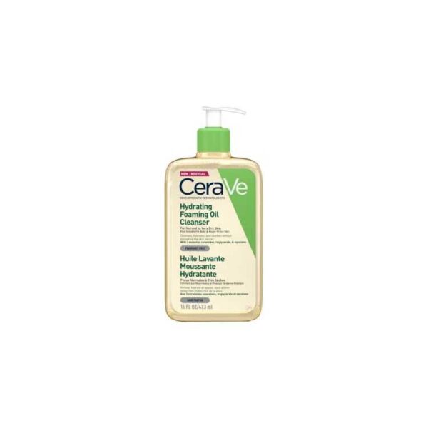 CeraVe Huile Lavante Moussante Hydratante – 473 ml
