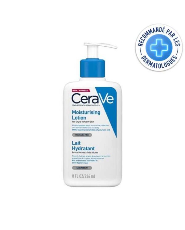 CeraVe Lait Hydratant Peaux Sèches à Très Sèches – 236 ml