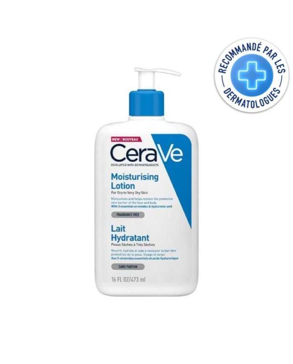 CeraVe Lait Hydratant Peaux Sèches à Très Sèches – 473 ml