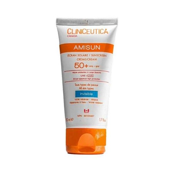 Cliniceutica Amisun Écran Solaire Invisible Minéral SPF 50+ – 50 ml