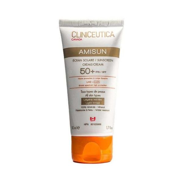 Cliniceutica Amisun Écran Solaire Teinté Léger Minéral SPF 50+ – 50 ml