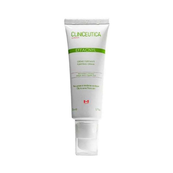 Cliniceutica Effacnyl Crème Purifiante Peaux Grasses à Tendance Acnéique – 50 ml
