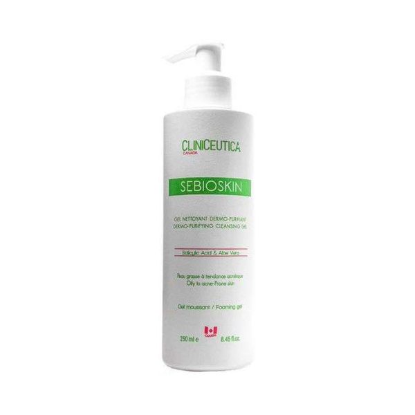 Cliniceutica Sebioskin Gel Nettoyant Dermo-Purifiant – 250 ml