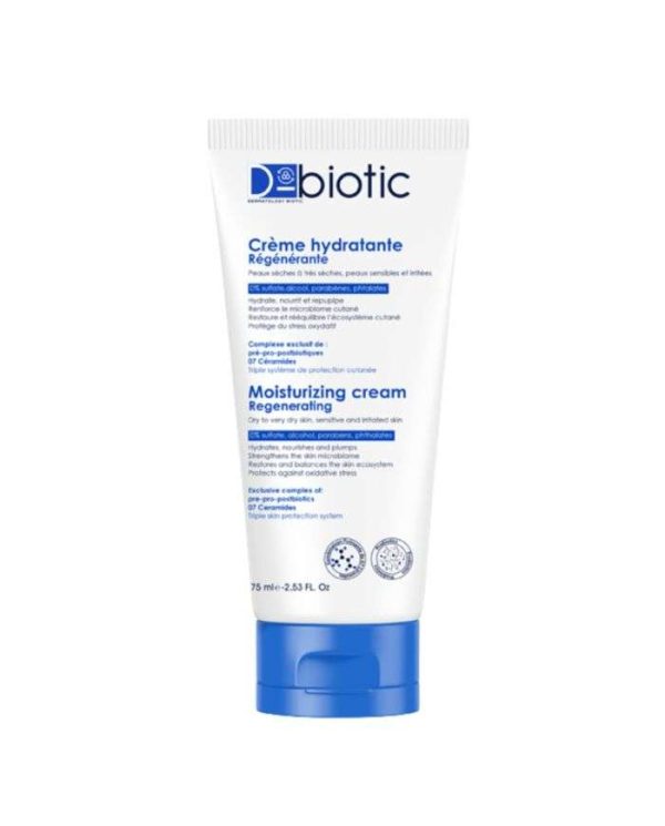 D-biotic Crème Hydratante Régénérante – 75 ml + crème solaire SPF 50+ 15 ml