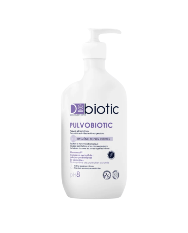 D-biotic Pulvobiotic Hygiène Intime pH 8 – 500 ml