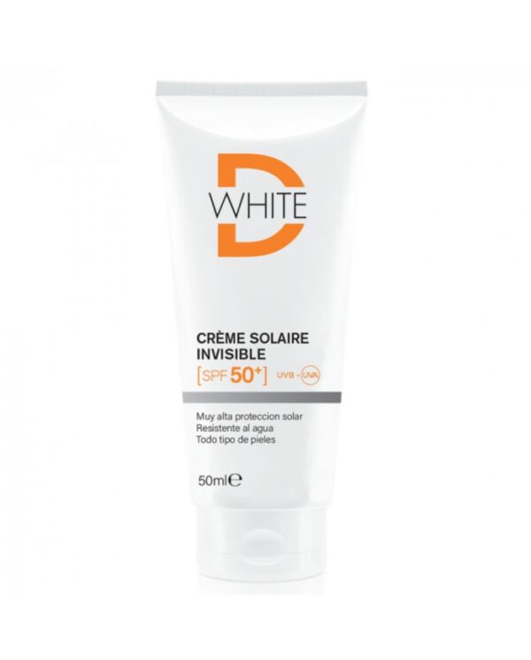 D-White Crème Solaire Invisible SPF 50+ – 50 ml