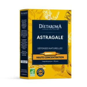 Dietaroma Astragale Bio Défenses Naturelles – 20 ampoules de 10 ml – photo du produit