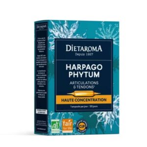 Dietaroma Harpagophytum Bio Équitable – 20 ampoules – photo du produit