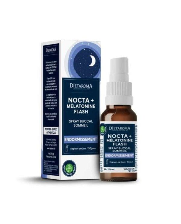 Dietaroma Nocta+ Mélatonine Flash Spray – 30 ml