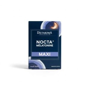 Dietaroma Nocta+ Mélatonine Maxi – 15 comprimés sécables – photo du produit