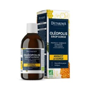 Dietaroma Oléopolis Sirop Gorge et Bronches – 125 ml – photo du produit