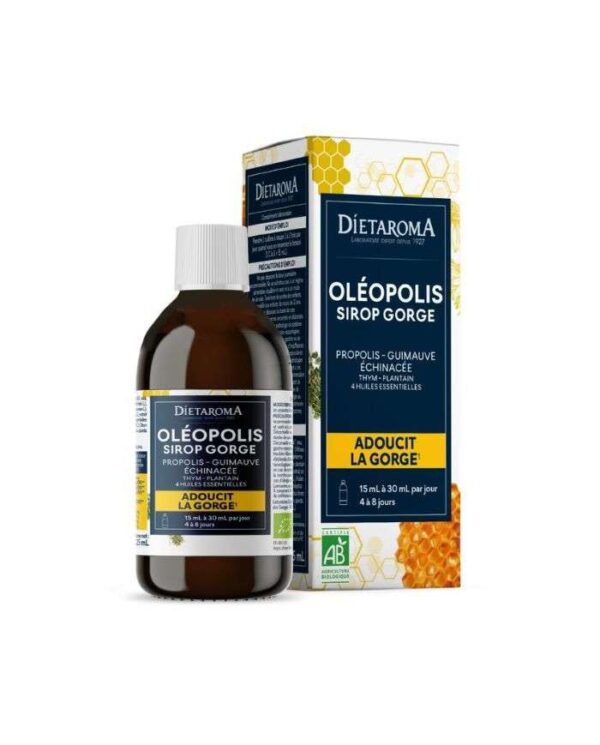 Dietaroma Oléopolis Sirop Gorge et Bronches – 125 ml