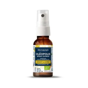 Dietaroma Oléopolis Spray Gorge Bio Propolis – 20 ml – photo du produit
