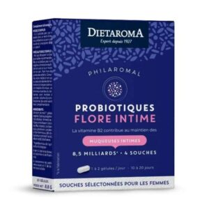 Dietaroma Philaromal Probiotiques Flore Intime – 20 gélules – photo du produit