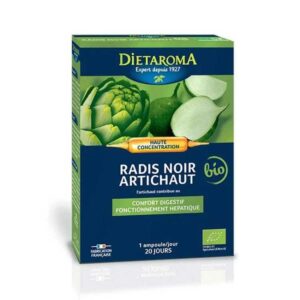Dietaroma Radis Noir Artichaut Bio – 20 ampoules de 10 ml – photo du produit