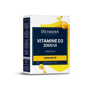Dietaroma Vitamine D3 Végétale 2000 UI – 40 comprimés – photo du produit