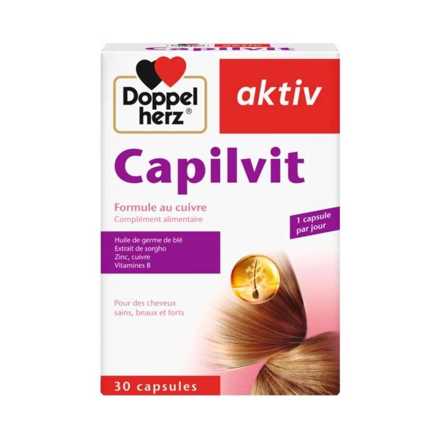 Doppelherz Aktiv Capilvit – 30 capsules