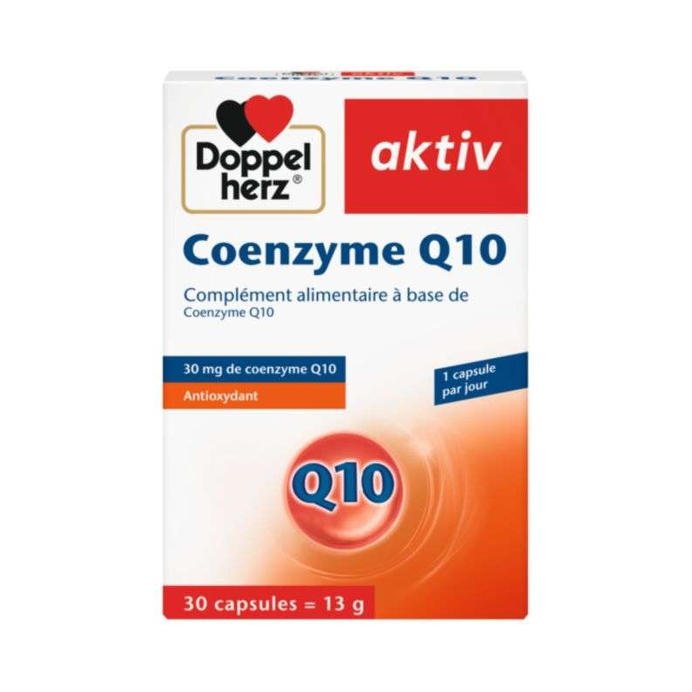 Doppelherz Aktiv Coenzyme Q10 – 30 capsules