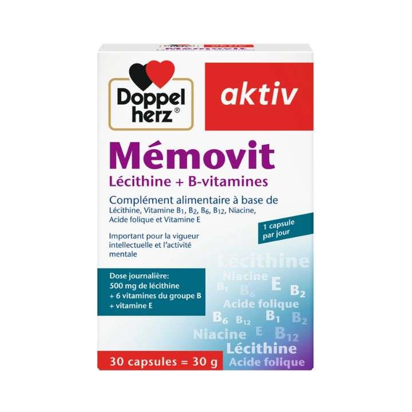 Doppelherz Aktiv Memovit – 30 capsules