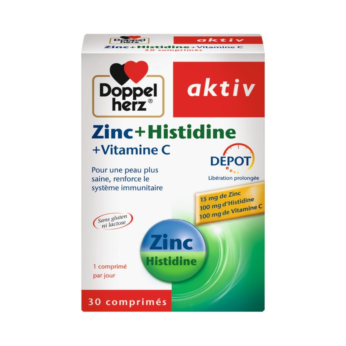 Doppelherz Zinc + Histidine + Vitamine C