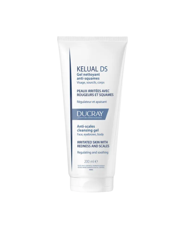 Ducray Kelual DS Gel Nettoyant Anti-Squames – 200 ml