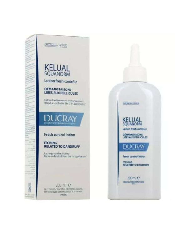 Ducray Kelual Squanorm Lotion Fresh Contrôle Pellicules et Démangeaisons – 200 ml