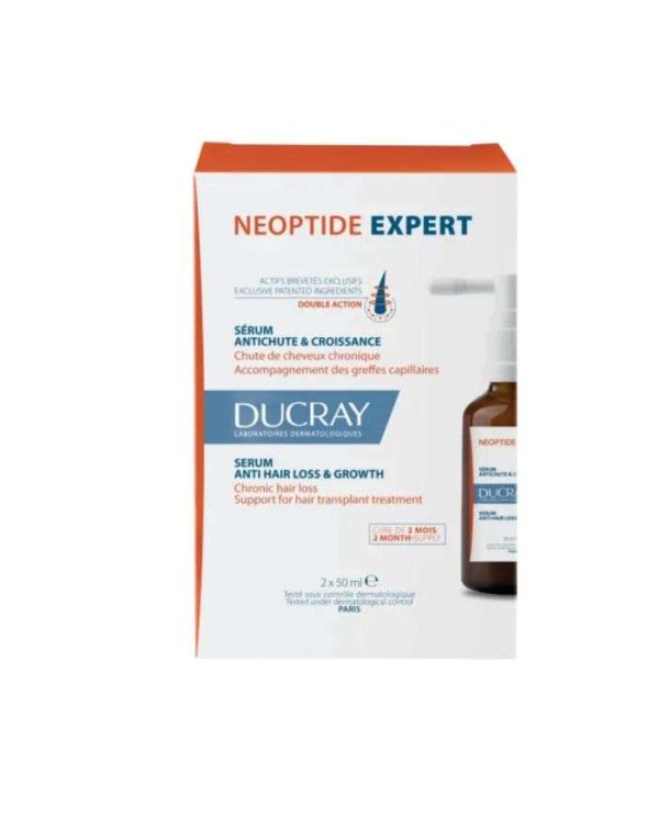 Ducray Neoptide Expert Sérum Anti-Chute et Croissance – 2 x 50 ml