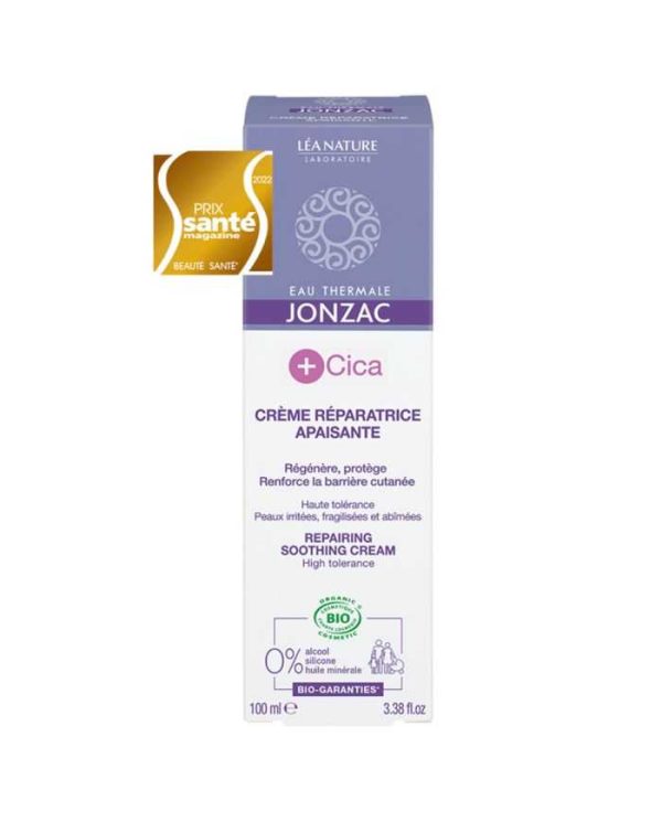 Eau Thermale Jonzac +Cica Crème Réparatrice Apaisante – 100 ml