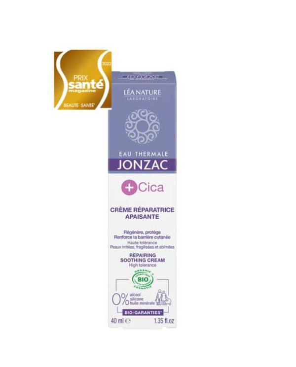 Eau Thermale Jonzac +Cica Crème Réparatrice Apaisante – 40 ml
