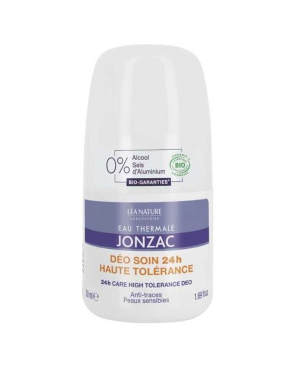 Eau Thermale Jonzac Déo Soin 24h Haute Tolérance – 50 ml