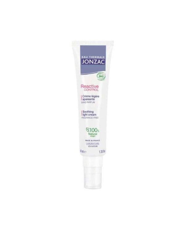 Eau Thermale Jonzac Reactive Control Crème Légère Apaisante – 40 ml