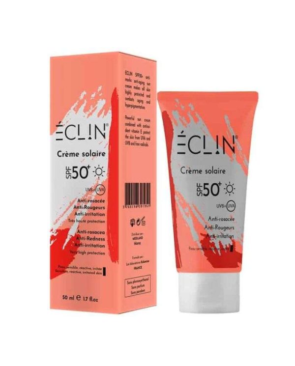 Eclin Crème Solaire SPF50+ Anti-Rougeurs – 50 ml