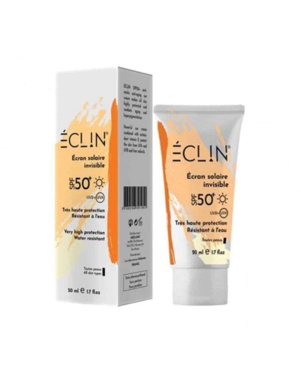 Eclin Écran Solaire Invisible SPF50+ – 50 ml