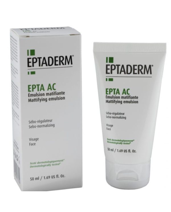 Eptaderm Epta AC Émulsion matifiante – 50 ml