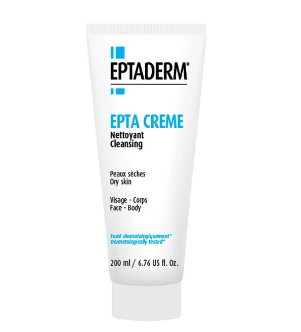 Eptaderm Epta Crème nettoyante peaux sèches corps – 200 ml