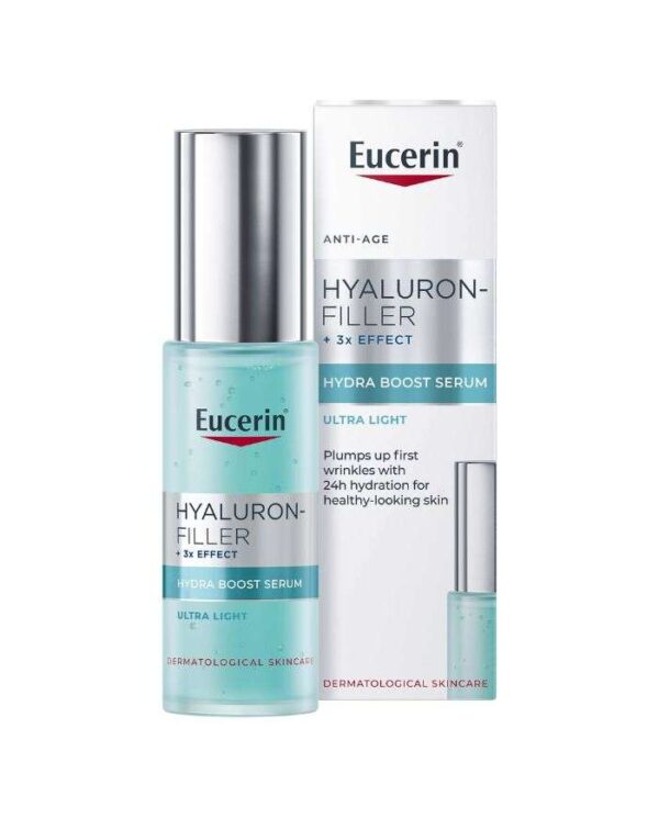 Eucerin Hyaluron-Filler Sérum Booster d’Hydratation Ultra-Léger – 30 ml